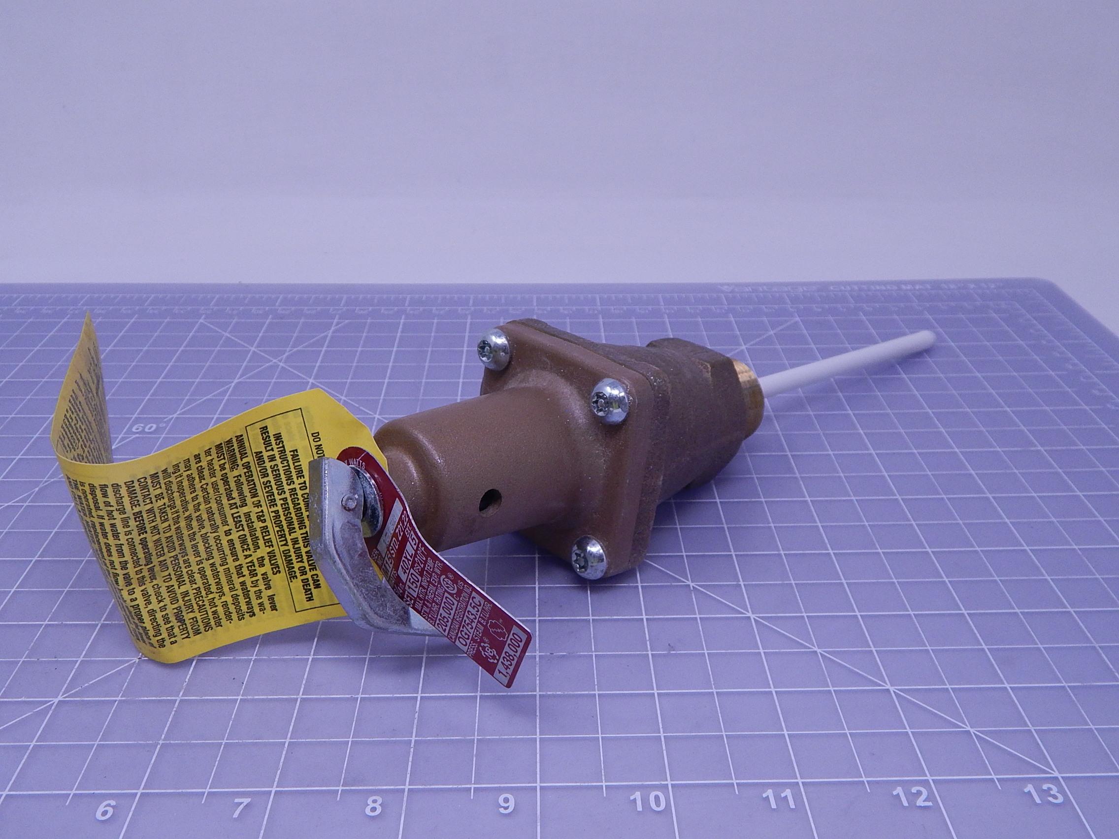 Watts OG7543.5C Pressure Relief Valve 150 PSI 3/4 In 210 °F T121814 eBay